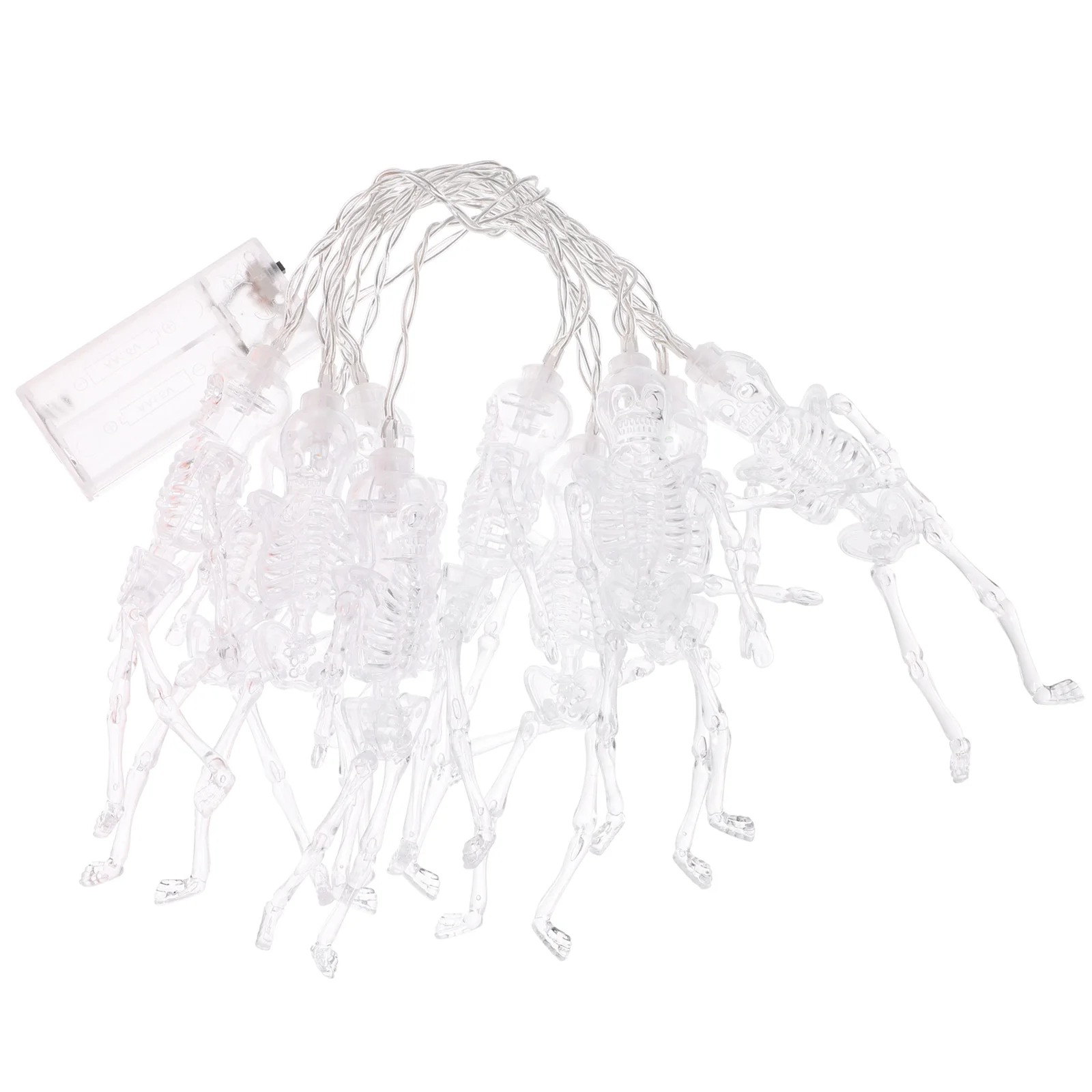 Skull String Lights Halloween Decor nament PVC Copper Colorful Lighting Operated Portable
Skull String Lights Halloween Decor nament PVC Copper Colorful Lighting Operated Portable