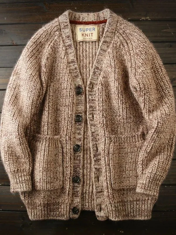 Men's Thiened Warmth Cardigan Sweater Casual Sle V-Ne Long Sve Outerwear Autumn Winter Leisure Faion Outerwear
Men's Thiened Warmth Cardigan Sweater Casual Sle V-Ne Long Sve Outerwear Autumn Winter Leisure Faion Outerwear