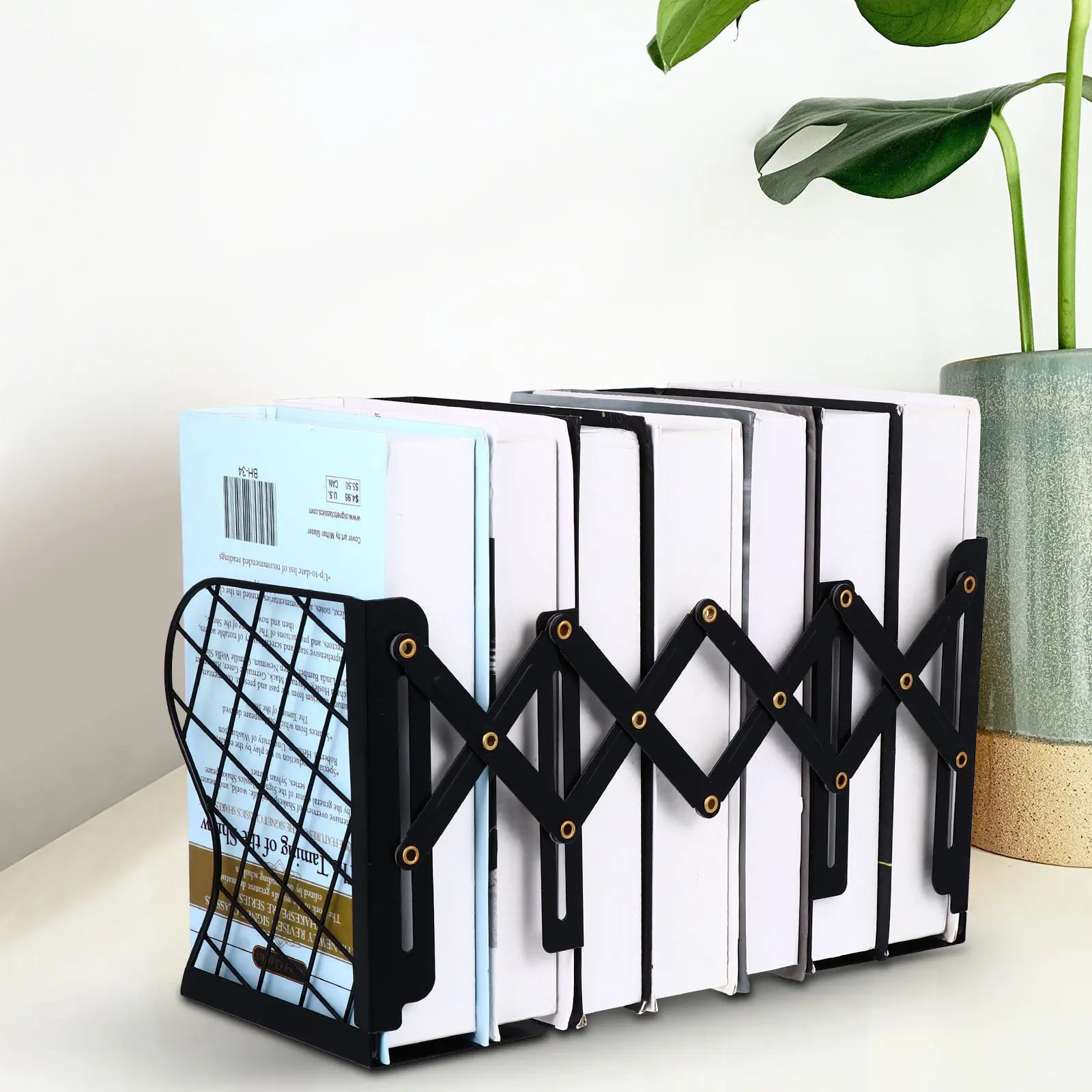 1Pcs Iron Art Folding Book Storage Rack Stretchable Organizer Shelf for Study Office Library Book Storage Shelf
1Pcs Iron Art Folding Book Storage Rack Stretchable Organizer Shelf for Study Office Library Book Storage Shelf