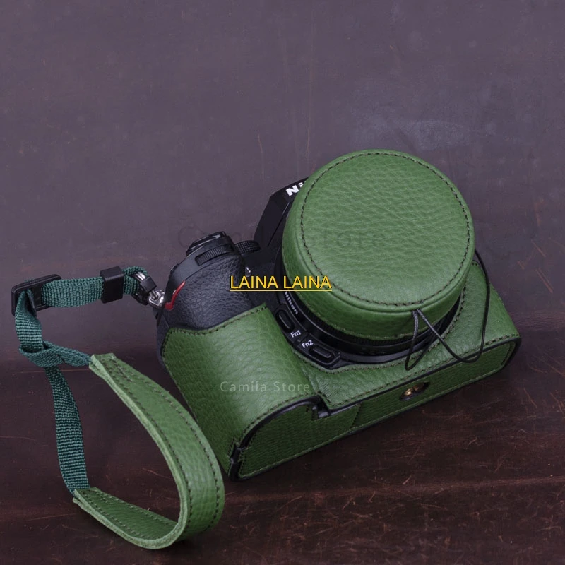 handwork Photo Camera Genuine leather cowhide Bag Body BOX For nikon Z50 Z30 Case handgrip Lens cover Protective sleeve base
handwork Photo Camera Genuine leather cowhide Bag Body BOX For nikon Z50 Z30 Case handgrip Lens cover Protective sleeve base