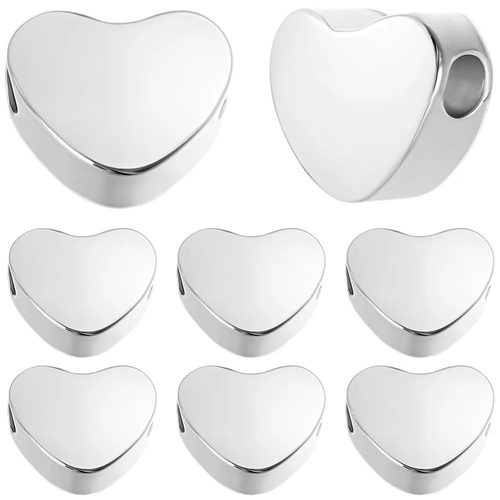 30Pcs Brass Beads Heart 925 Sterling Silver Plated 4.5x5.5x2.5mm Hole: 1.2mm
30Pcs Brass Beads Heart 925 Sterling Silver Plated 4.5x5.5x2.5mm Hole: 1.2mm