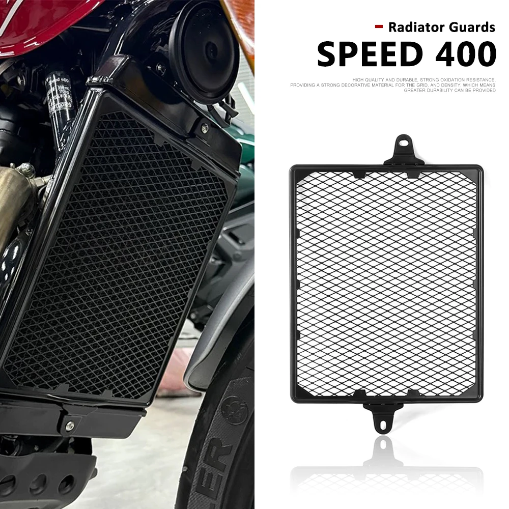 New Motorcycle Radiator Guard Shield Protector Grille Cover Black Accessories For Speed400 SPEED Speed 400 2024 2025
New Motorcycle Radiator Guard Shield Protector Grille Cover Black Accessories For Speed400 SPEED Speed 400 2024 2025