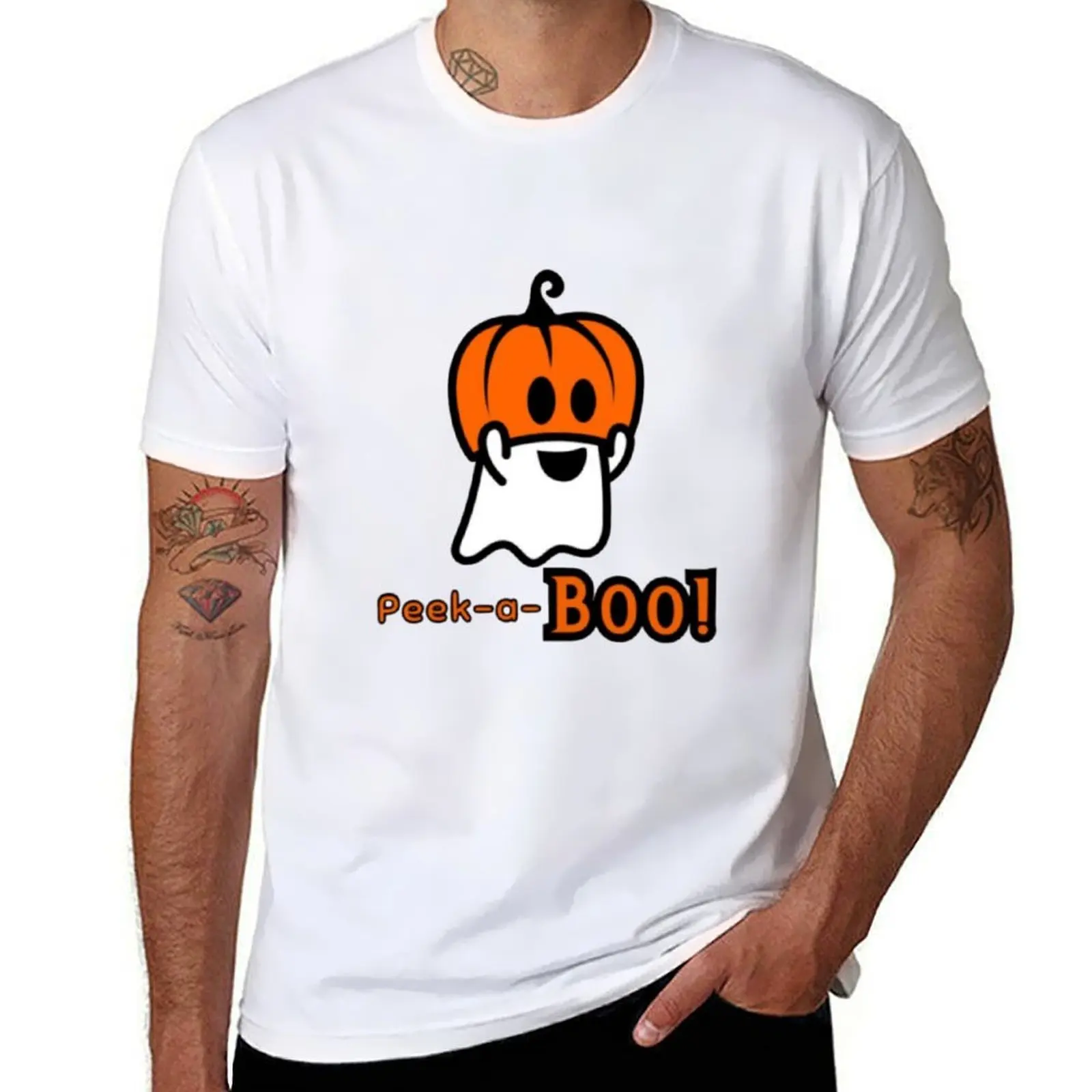 Peek-A-Boo Ghost T-Shirt t shirts for man slim fit t shirts for man cotton T-Shirt
Peek-A-Boo Ghost T-Shirt t shirts for man slim fit t shirts for man cotton T-Shirt