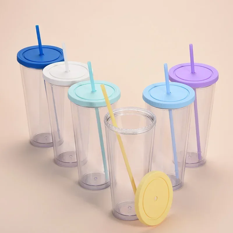 The New Transparent Belt Tube Cup Cross-border Direct Supply 32OZ Large Capacity Double-layer Plastic Cup with Lid
The New Transparent Belt Tube Cup Cross-border Direct Supply 32OZ Large Capacity Double-layer Plastic Cup with Lid