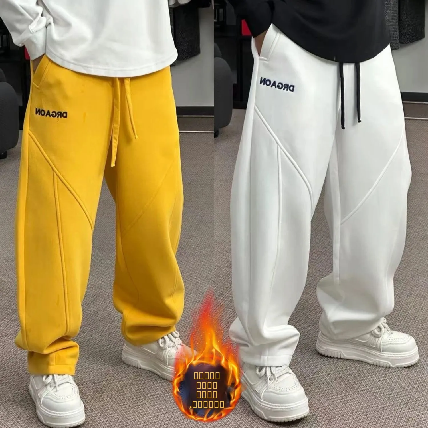 Мужские утепленные повседневные брюки прямого кроя на флисовой подкладке, модные универсальные длинные брюки на весну, лето и осень
Мужские утепленные повседневные брюки прямого кроя на флисовой подкладке, модные универсальные длинные брюки на весну, лето и осень