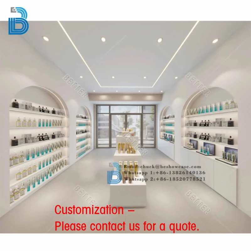 custom.Modern Custom Wooden Makeup Furniture Cosmetic Shop Counter Design
custom.Modern Custom Wooden Makeup Furniture Cosmetic Shop Counter Design