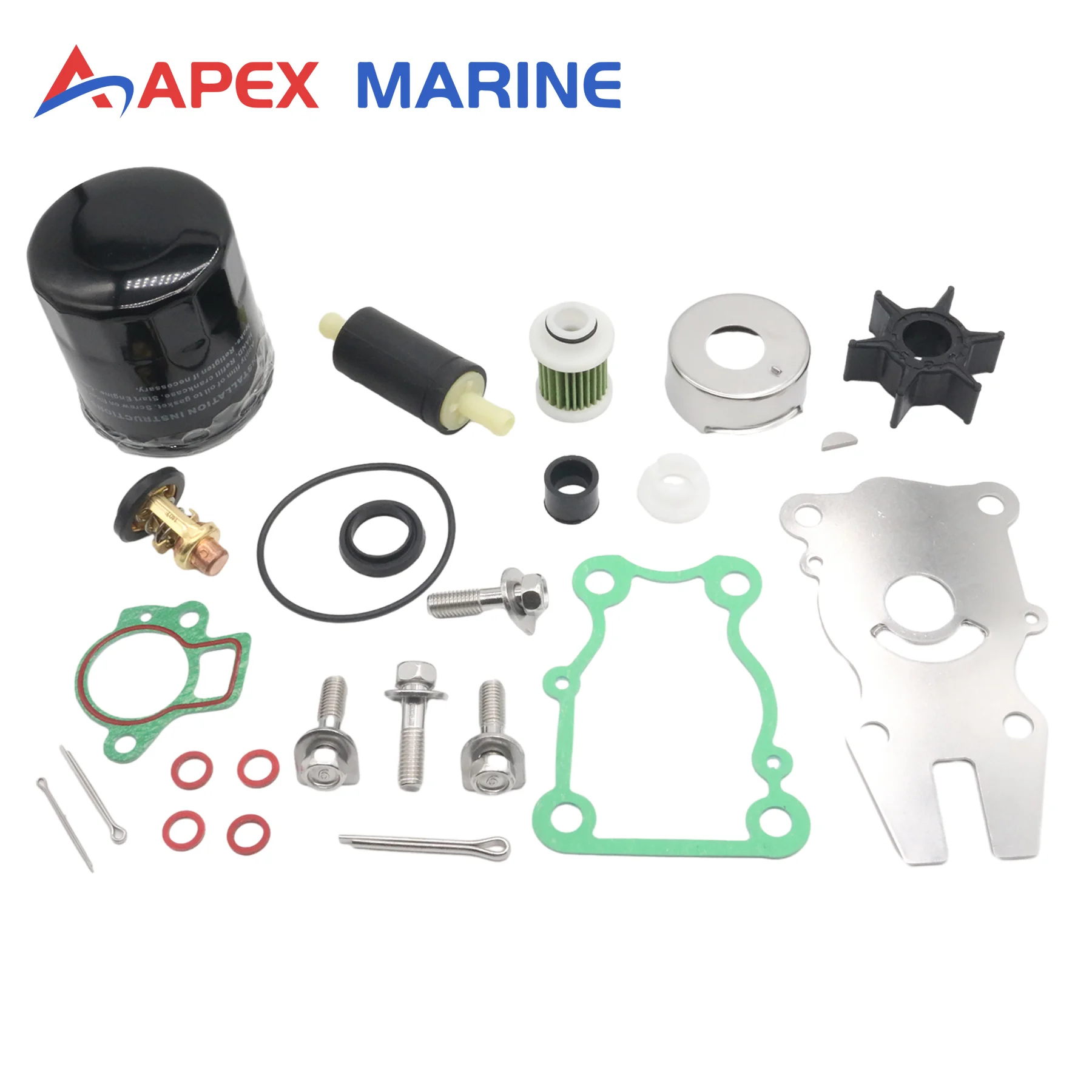 Outboard Maintenance Kit with Filters 6D8-WS24A 6C5-24251-00 Fits for Yamaha 4 Stroke 30 40 HP F30B F40F Engines 6BG-W0078-00
Outboard Maintenance Kit with Filters 6D8-WS24A 6C5-24251-00 Fits for Yamaha 4 Stroke 30 40 HP F30B F40F Engines 6BG-W0078-00