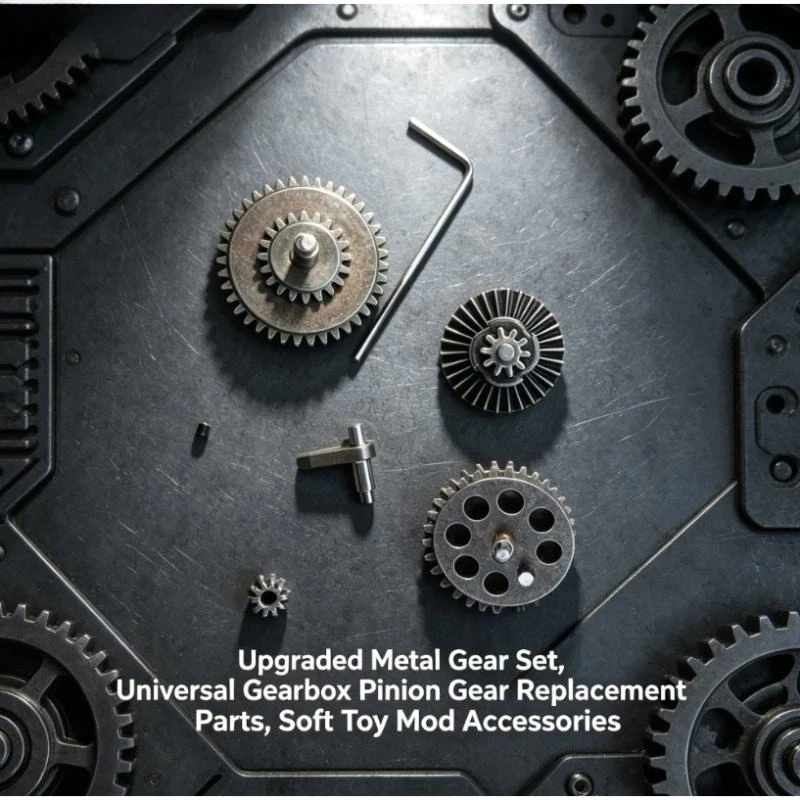Wearproof Metal Gear Suite, Universal Gearbox Inner Drive Gear, Hobby Toy Assembly Accessories
Wearproof Metal Gear Suite, Universal Gearbox Inner Drive Gear, Hobby Toy Assembly Accessories