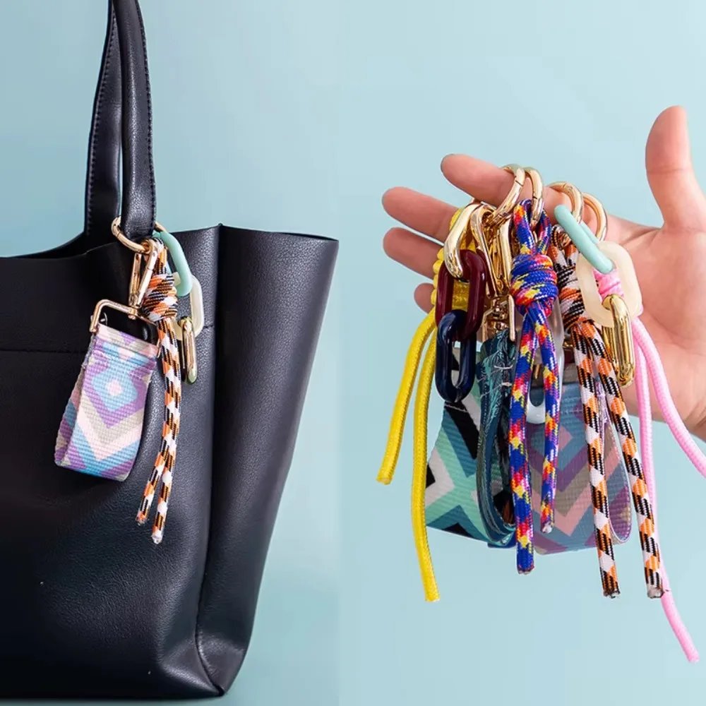 Y2K Braided Rope Keychain Colorful Handmade Acrylic Striped Webbing Keychain Creative Bag Pendant Keychain Bag Accessories
Y2K Braided Rope Keychain Colorful Handmade Acrylic Striped Webbing Keychain Creative Bag Pendant Keychain Bag Accessories
