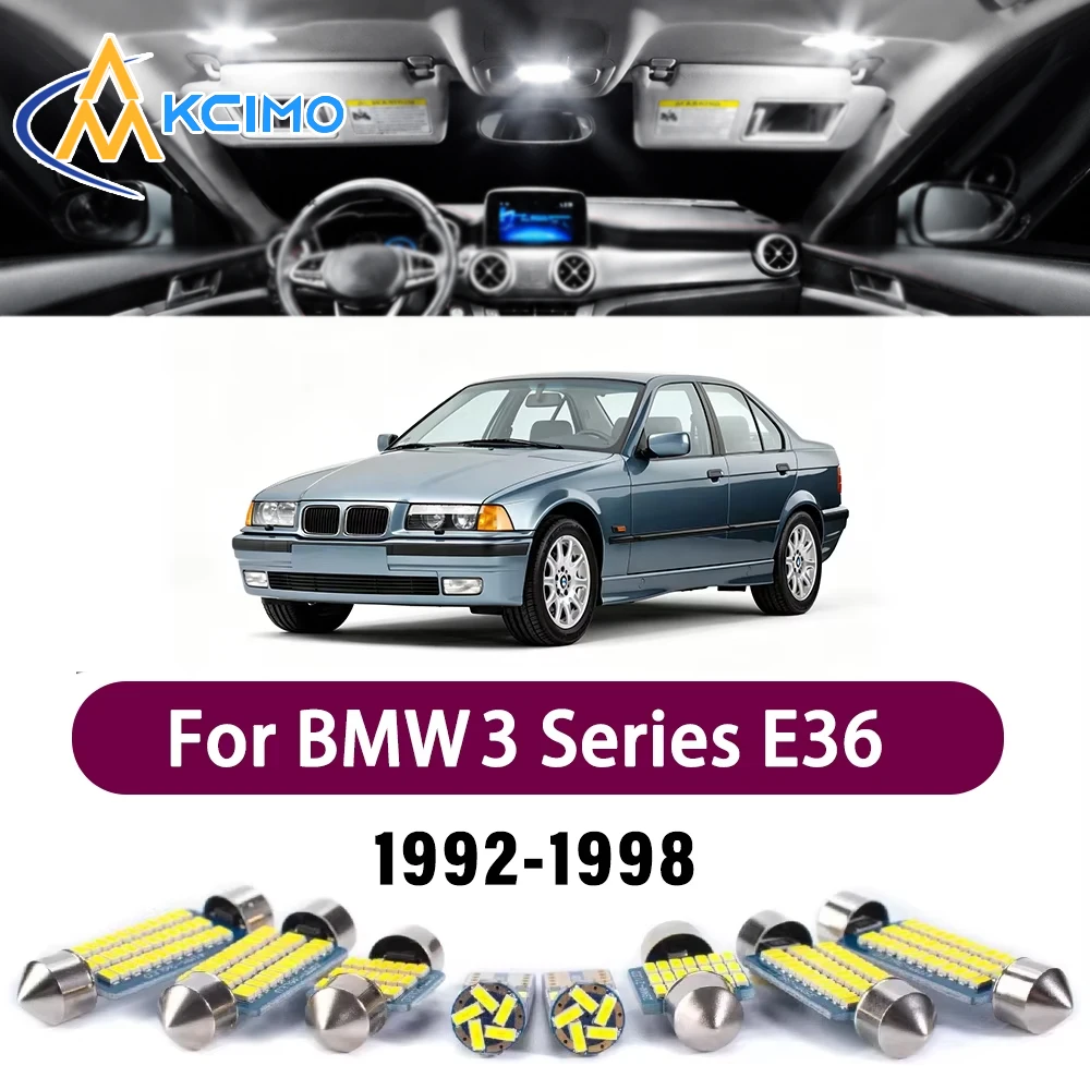 LED Bulb Interior Dome Map Footwell Door Trunk Light Kit For BMW 3 Series E36 1992-1998
LED Bulb Interior Dome Map Footwell Door Trunk Light Kit For BMW 3 Series E36 1992-1998