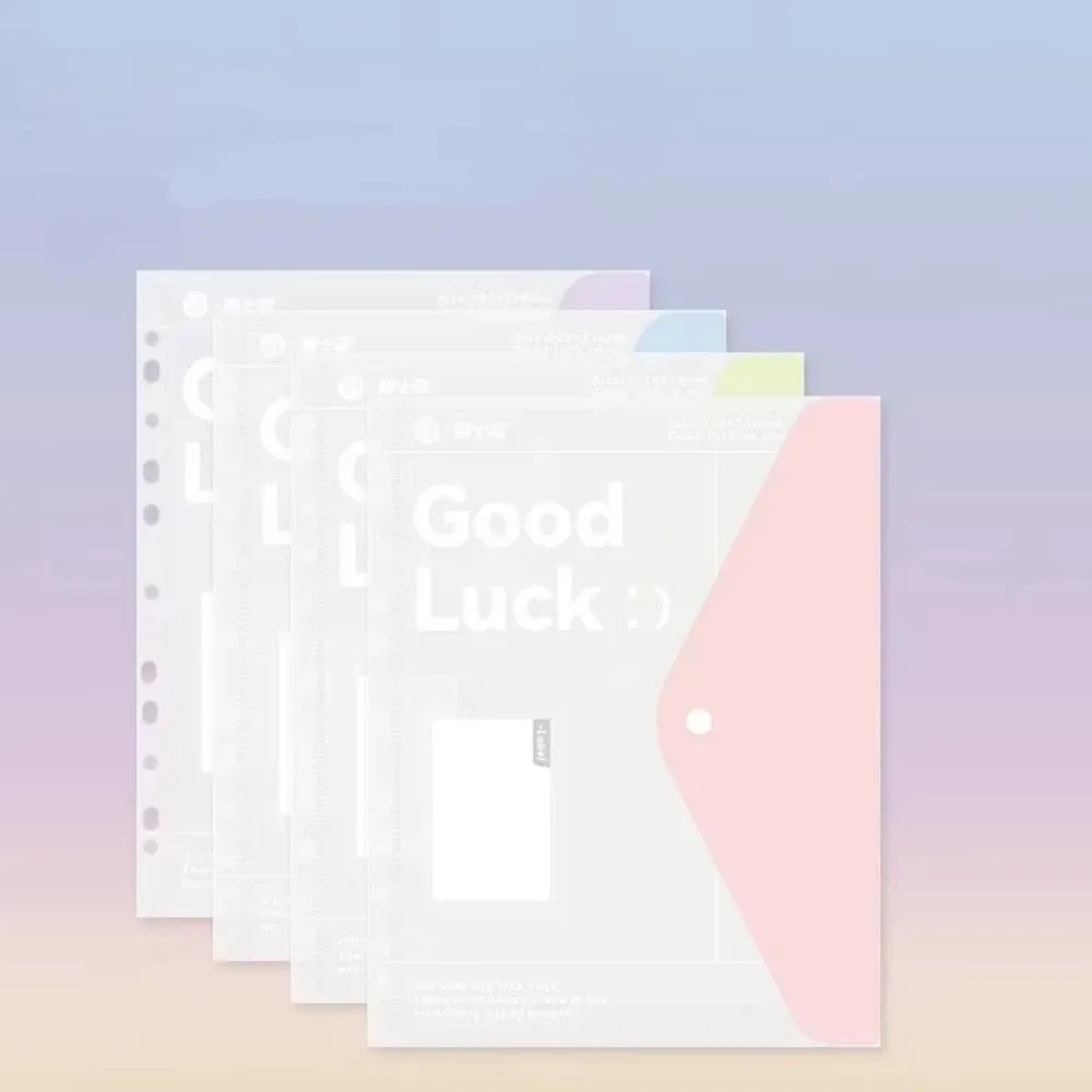 A4 Loose Leaf File Folder Transparent File Bag INS Exam Paper Storage Bag Detachable Data Book Portable
A4 Loose Leaf File Folder Transparent File Bag INS Exam Paper Storage Bag Detachable Data Book Portable