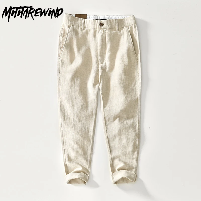 Japanese Fashion New Man Pants Joggers Loose Pants Cotton Linen Mid Waist Straight Khaki Pants Simple Sport Casual Mens Trousers
Japanese Fashion New Man Pants Joggers Loose Pants Cotton Linen Mid Waist Straight Khaki Pants Simple Sport Casual Mens Trousers