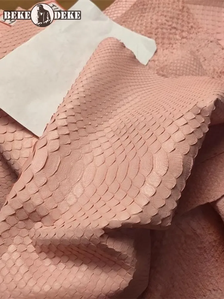 Pink Python Skin Real Leather Material Wallet Phone Case DIY Accessories Soft Leather Piece Fabric New Color Leathercraft
Pink Python Skin Real Leather Material Wallet Phone Case DIY Accessories Soft Leather Piece Fabric New Color Leathercraft