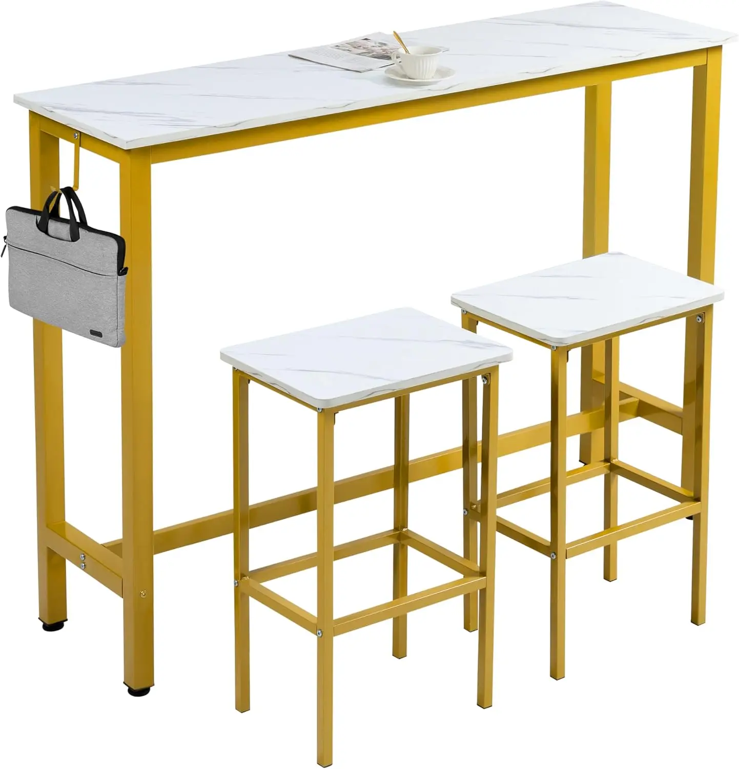 52 7 Industrial Bar Table Set with 2 Stools Counter Height Dining Pub Table for Small Spaces Kitchen Apartment Nook Metal Wood
52 7 Industrial Bar Table Set with 2 Stools Counter Height Dining Pub Table for Small Spaces Kitchen Apartment Nook Metal Wood