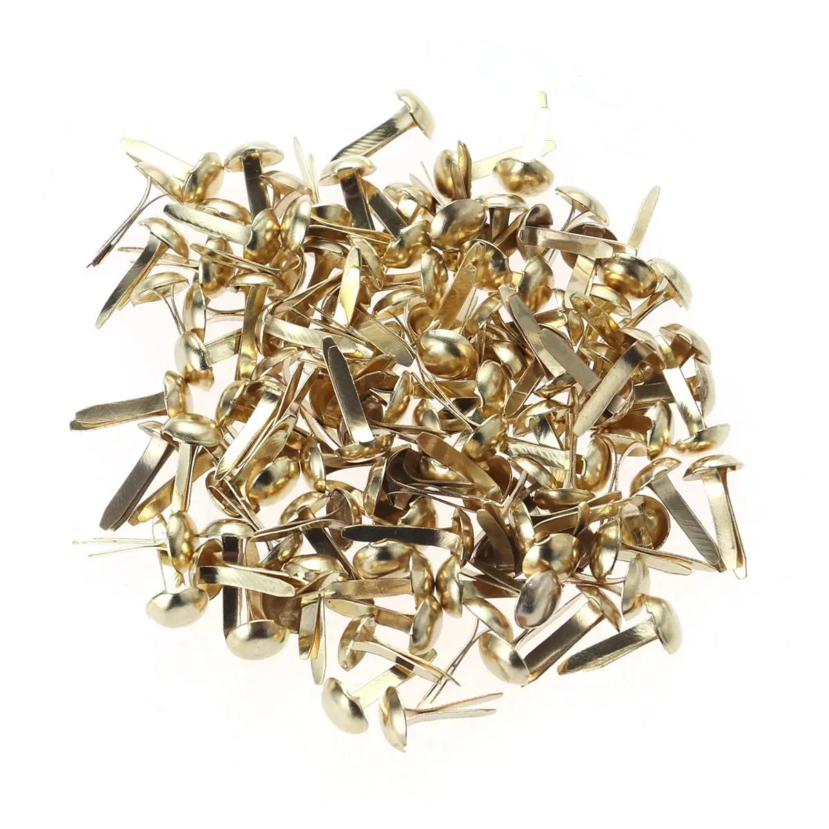 100 Pcs Round Brads Small Two Legged Nails Pastel Colors Metal Scrapbooking Paper Mini Brads Craft Accessories
100 Pcs Round Brads Small Two Legged Nails Pastel Colors Metal Scrapbooking Paper Mini Brads Craft Accessories