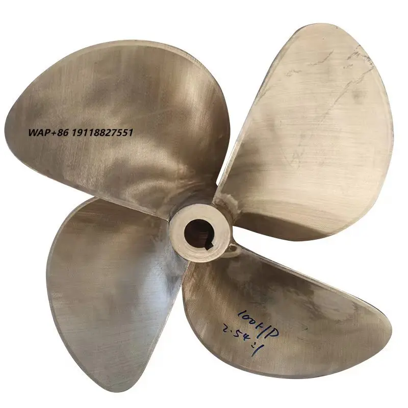 Customize Bronze Cu1 Cu2 Cu3 Cu4 Bronze Ship Propeller Diameter 500-8000mm Marine Propeller 4 Blades Boat Propeller
Customize Bronze Cu1 Cu2 Cu3 Cu4 Bronze Ship Propeller Diameter 500-8000mm Marine Propeller 4 Blades Boat Propeller