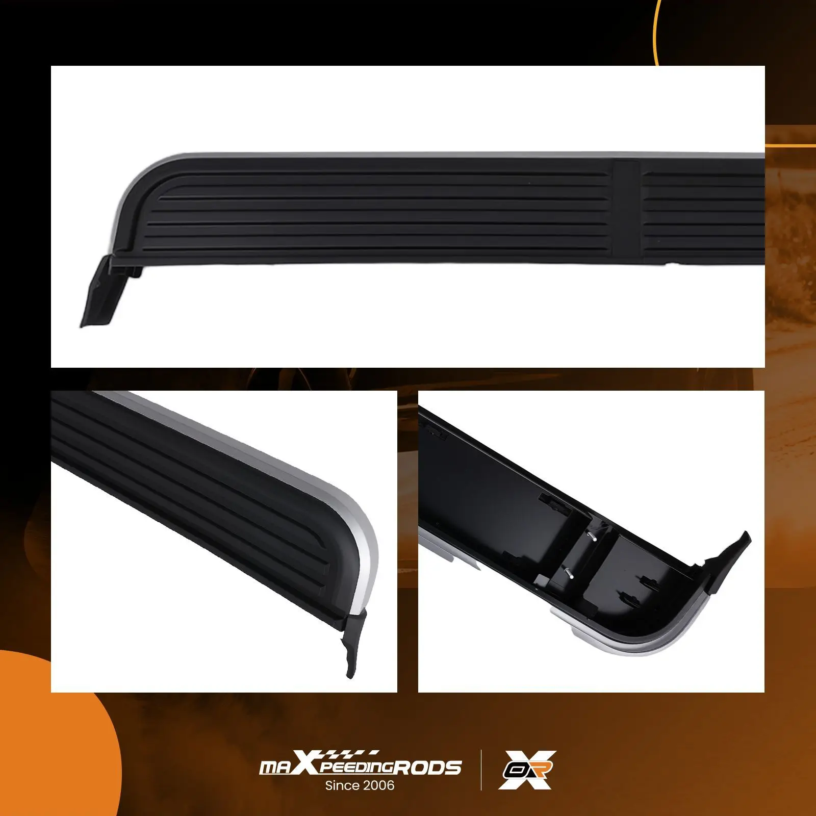 Подножки (пороги) для Land Rover Discovery LR3 LR4 2005-2016, черные, пара
Подножки (пороги) для Land Rover Discovery LR3 LR4 2005-2016, черные, пара