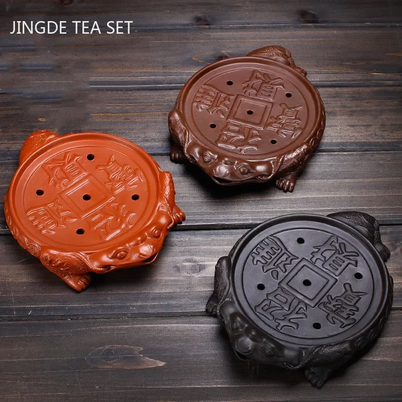 Чайный поднос из фиолетовой глины, 1 шт., чайная доска для хранения воды, китайские аксессуары для чайников Zisha, чайный поднос из бутика, традиционный чай пуэр Тра
Чайный поднос из фиолетовой глины, 1 шт., чайная доска для хранения воды, китайские аксессуары для чайников Zisha, чайный поднос из бутика, традиционный чай пуэр Тра