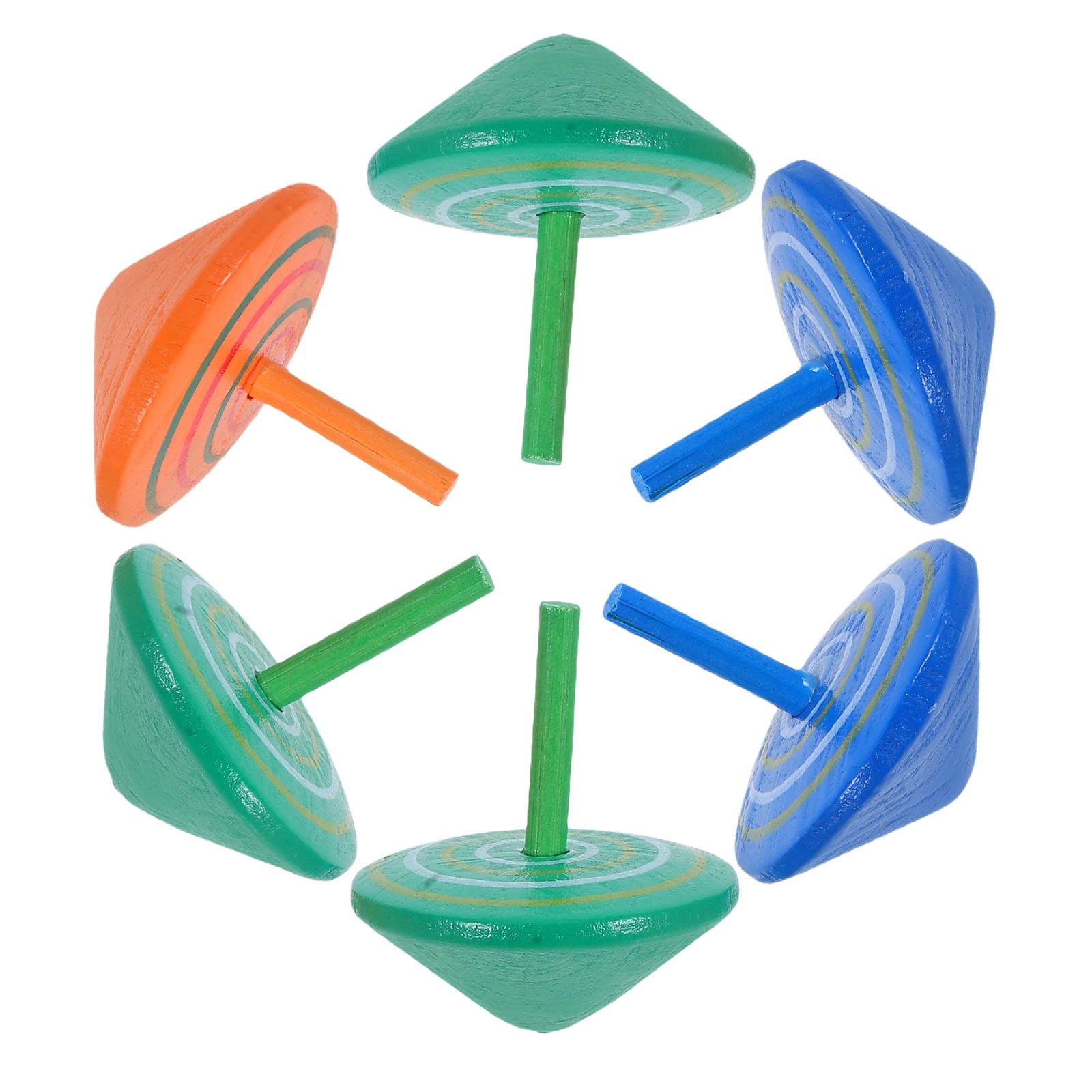 6pcs Wooden Tops Colorful Spinning Toys Kids Educational Game Party Fillers Wooden Gyroscopes Fun
6pcs Wooden Tops Colorful Spinning Toys Kids Educational Game Party Fillers Wooden Gyroscopes Fun