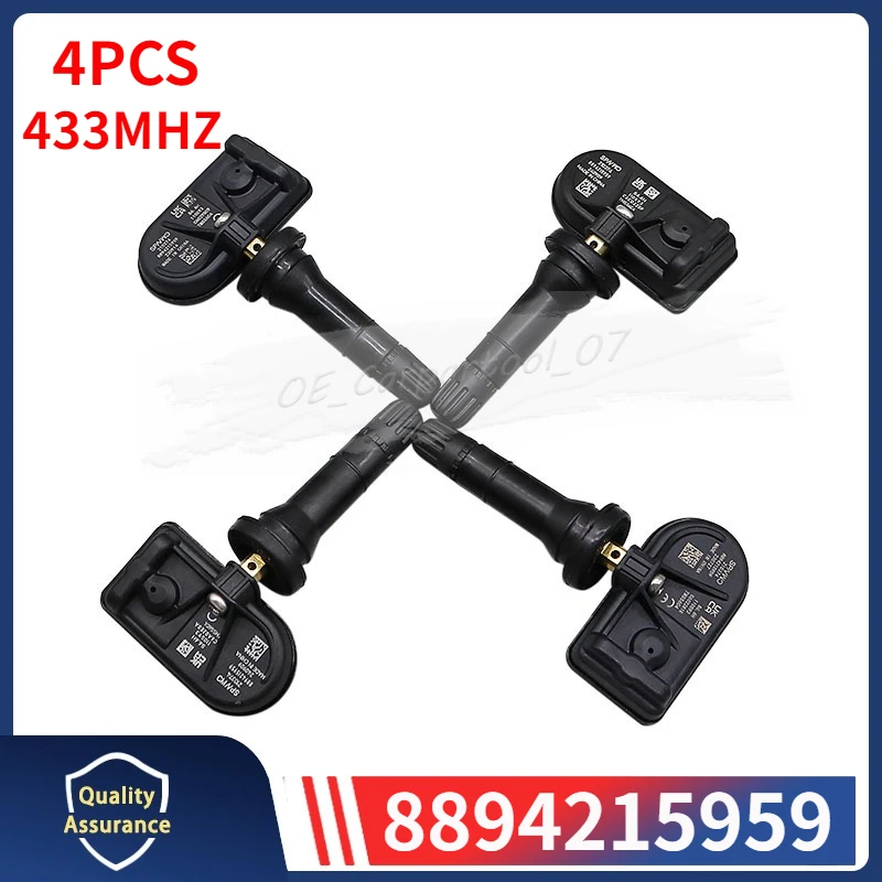 8894215959 Tire Pressure Monitor System Sensor 4PCS For 2024 Geely Galaxy E8 lynkco 07 08 EM-P Zeekr 001 TPMS 433MHZ
8894215959 Tire Pressure Monitor System Sensor 4PCS For 2024 Geely Galaxy E8 lynkco 07 08 EM-P Zeekr 001 TPMS 433MHZ