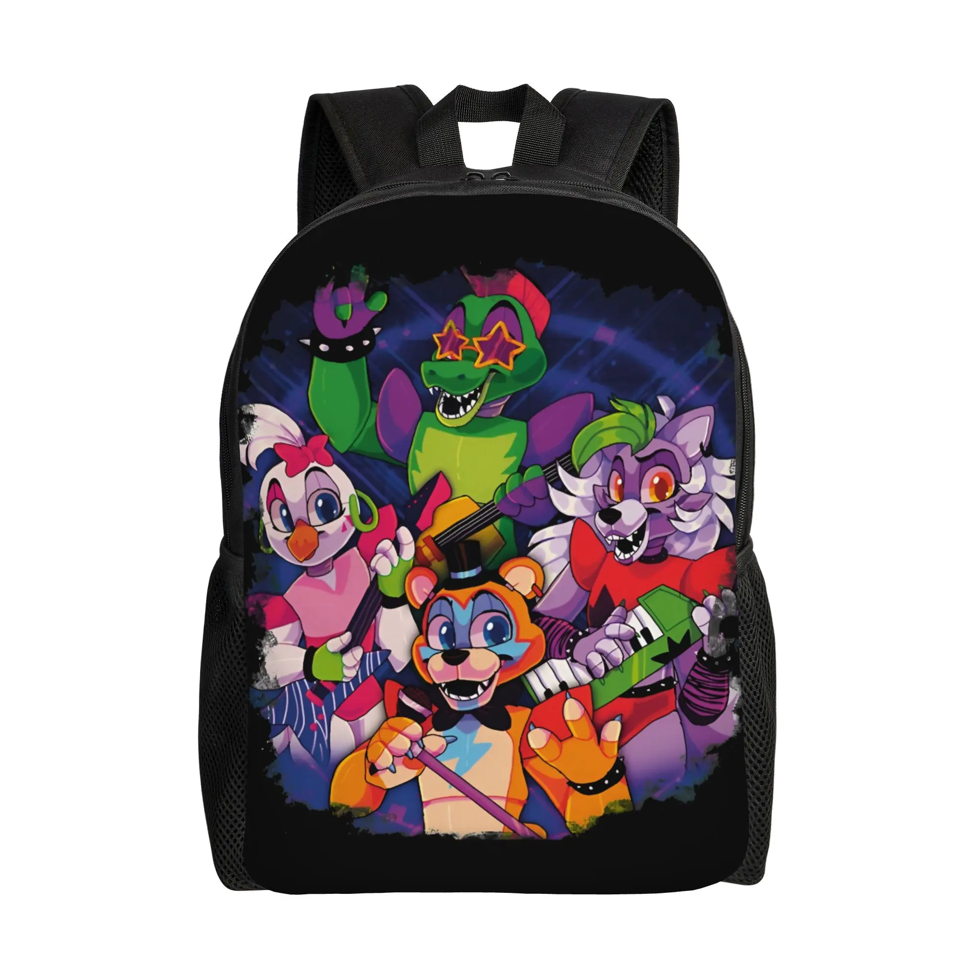 Custom 3D Printing FNAFS Backpack for Boys Girls Thriller Movie School College Travel Bags Men Women Bookbag Fits 15 Inch Laptop
Custom 3D Printing FNAFS Backpack for Boys Girls Thriller Movie School College Travel Bags Men Women Bookbag Fits 15 Inch Laptop