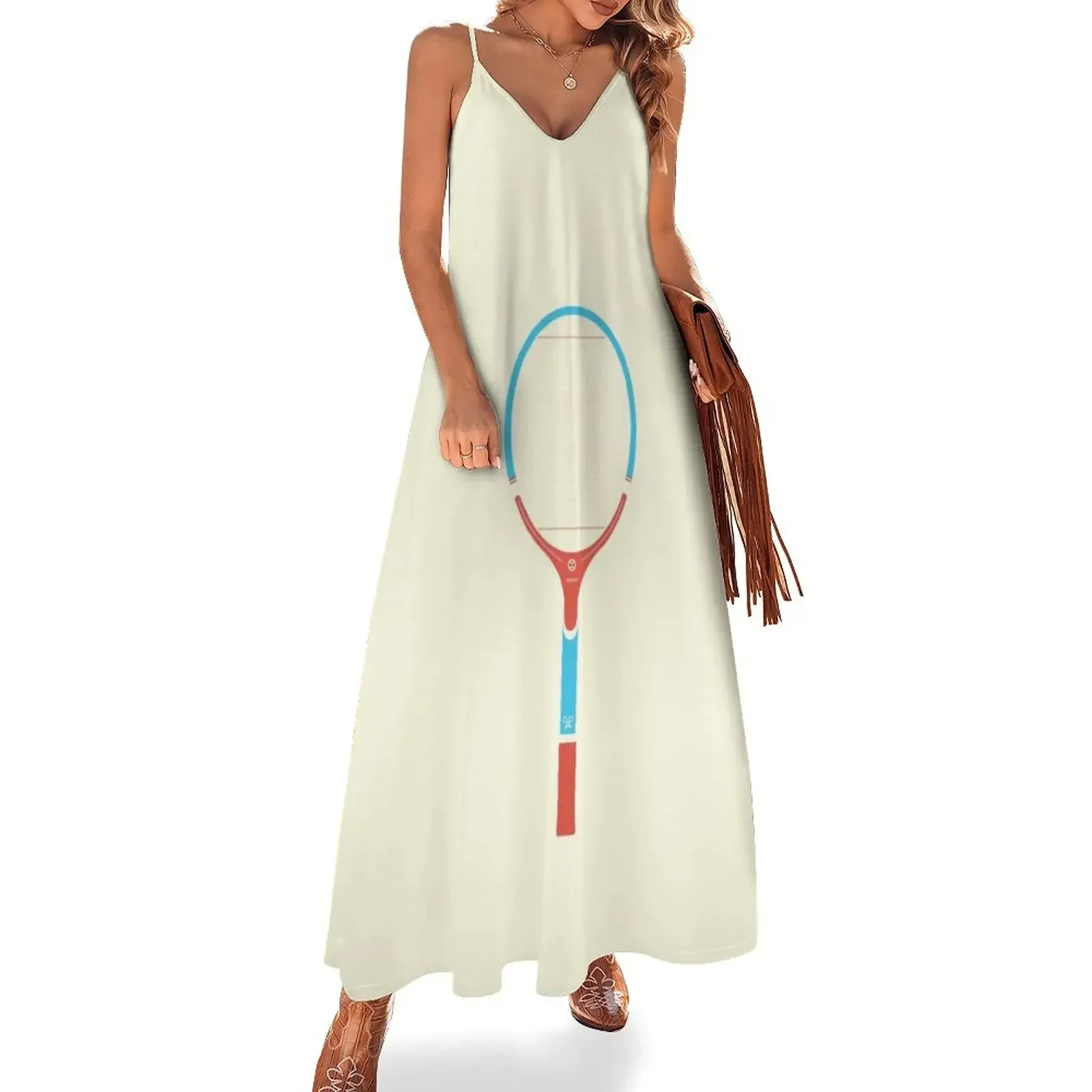 Retro vintage wood tennis racket Sleeveless Dress summer clothes dress party evening elegant luxury celebrity Dress
Retro vintage wood tennis racket Sleeveless Dress summer clothes dress party evening elegant luxury celebrity Dress