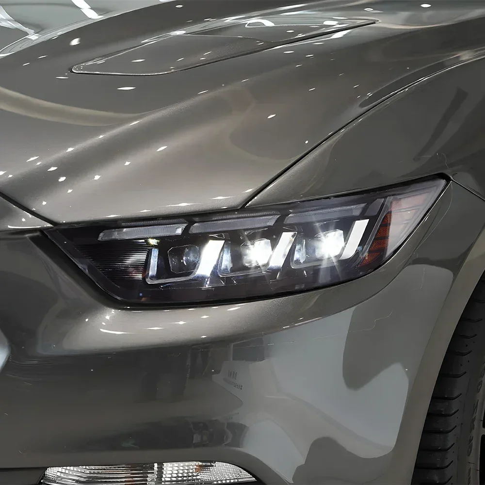 Для Ford Mustang 2015-2017 автомобильные передние фонари, обновленные динамические мигающие 3, аксессуары для линз проектора, светодиодные автомобильные фары в сборе
Для Ford Mustang 2015-2017 автомобильные передние фонари, обновленные динамические мигающие 3, аксессуары для линз проектора, светодиодные автомобильные фары в сборе