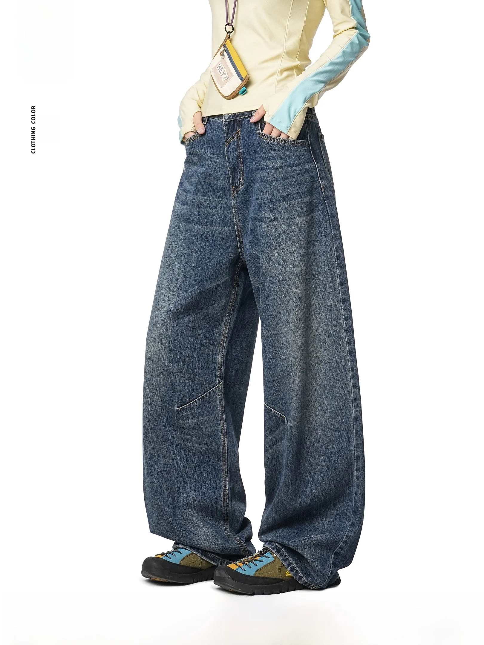 OWOX American Retro Washed Jeans Loose Casual Straight Leg Trousers Men's Summer Jeans Youth Natural Waist Button Closure
OWOX American Retro Washed Jeans Loose Casual Straight Leg Trousers Men's Summer Jeans Youth Natural Waist Button Closure