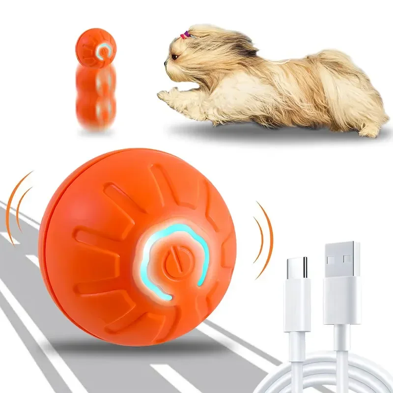Smart Dog Toy Ball Electronic Interactive Pet Toy Moving Ball USB Automatic Moving Bouncing for Puppy Birthday Gift Cat Product
Smart Dog Toy Ball Electronic Interactive Pet Toy Moving Ball USB Automatic Moving Bouncing for Puppy Birthday Gift Cat Product
