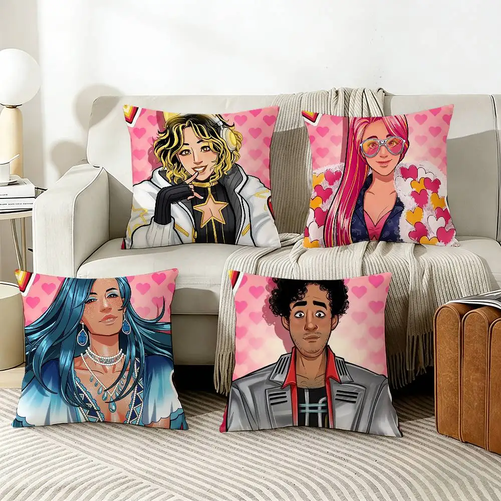 D-Date Everything Character Various Sizes Square Pillow Case For Car Home Bedchamber Decor
D-Date Everything Character Various Sizes Square Pillow Case For Car Home Bedchamber Decor