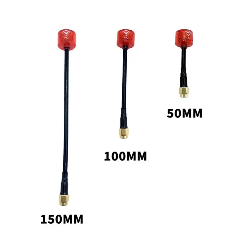 4.9G Антенна FPV SMA RP-SMA Антенна для передачи изображения для радиоуправляемого гоночного дрона Квадрокоптера
4.9G Антенна FPV SMA RP-SMA Антенна для передачи изображения для радиоуправляемого гоночного дрона Квадрокоптера