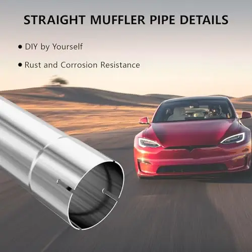 Stainless Steel 4 Inch Straight Exhaust Tube 30 Inch Long Muffler Replacement Pipe For DIY Installation
Stainless Steel 4 Inch Straight Exhaust Tube 30 Inch Long Muffler Replacement Pipe For DIY Installation