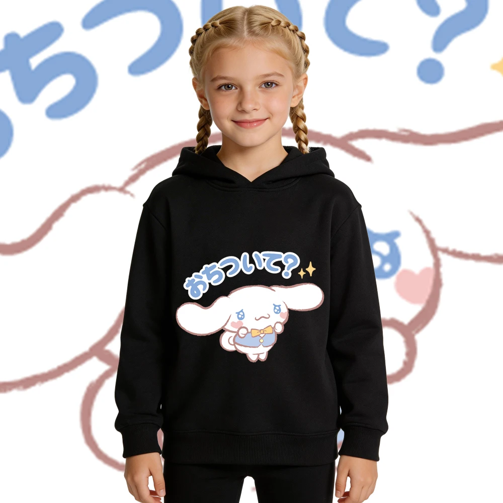 Детская толстовка с флисовой подкладкой и принтом Cinnamoroll Hold My Hand для мальчиков и девочек, осенне-зимний теплый пуловер
Детская толстовка с флисовой подкладкой и принтом Cinnamoroll Hold My Hand для мальчиков и девочек, осенне-зимний теплый пуловер