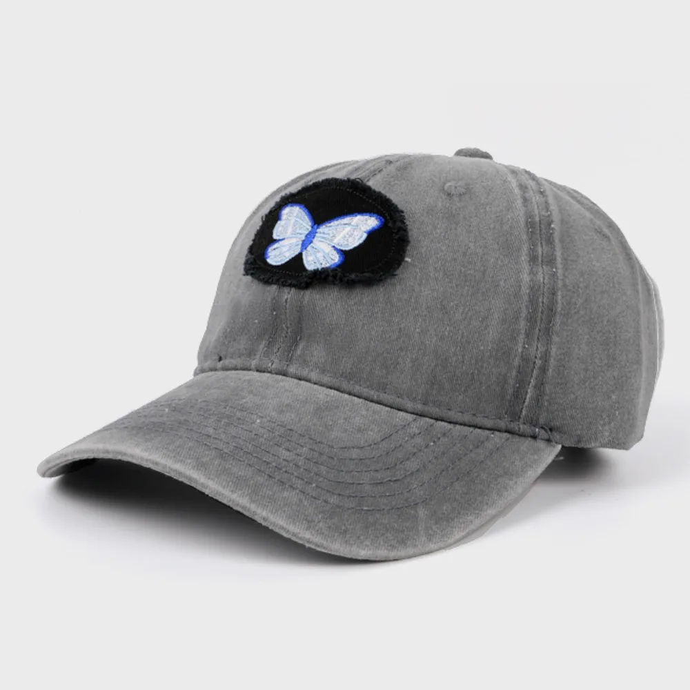 Cute Embroidery Baseball Cap Butterfly Thin Baseball Hat Cotton Fashion Cartoon Peaked Cap Sports
Cute Embroidery Baseball Cap Butterfly Thin Baseball Hat Cotton Fashion Cartoon Peaked Cap Sports