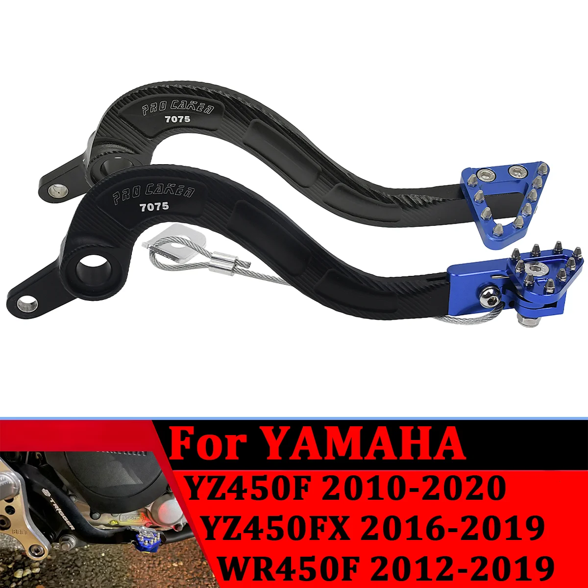 Motocross CNC Aluminum Rear Brake Pedal Lever For Yamaha YZ 450F YZ 450FX WR 450F 450 F WR YZ450F YZ450FX WR450F 2010 2011-2020
Motocross CNC Aluminum Rear Brake Pedal Lever For Yamaha YZ 450F YZ 450FX WR 450F 450 F WR YZ450F YZ450FX WR450F 2010 2011-2020