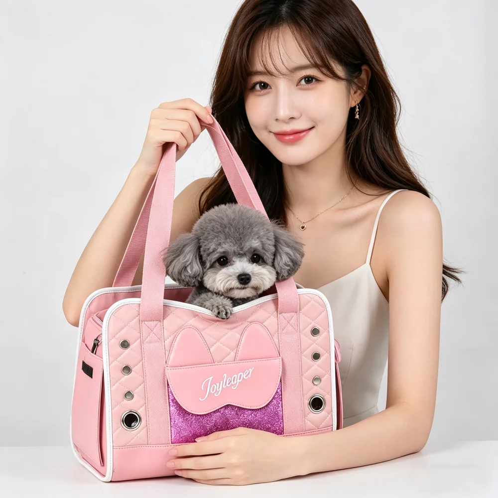 Luxury Shoulder Bags For Small Dogs Pink Gray Cute Kitten Ears Pet Transport Tote Handbag Chihuahua Toy Poodle Car Seat Product
Luxury Shoulder Bags For Small Dogs Pink Gray Cute Kitten Ears Pet Transport Tote Handbag Chihuahua Toy Poodle Car Seat Product