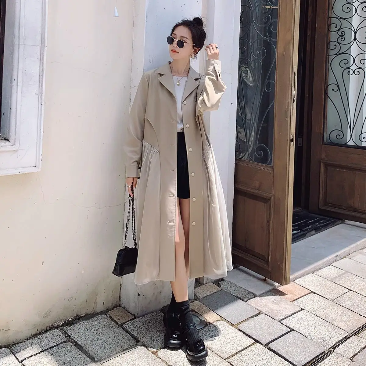 Womens Dress Fashion Long Sleeve Vintage patchwork Gauze Dress New 2024 Spring Summer Wholesale Dropship Mesh Dress
Womens Dress Fashion Long Sleeve Vintage patchwork Gauze Dress New 2024 Spring Summer Wholesale Dropship Mesh Dress