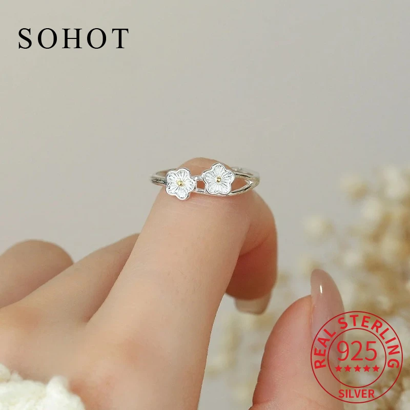 Real 925 Sterling Silver Lotus Leaf Adjustable Ring for Charm Women Cute Exquisite Fine Jewelry Light Luxury Plant Accessories
Real 925 Sterling Silver Lotus Leaf Adjustable Ring for Charm Women Cute Exquisite Fine Jewelry Light Luxury Plant Accessories