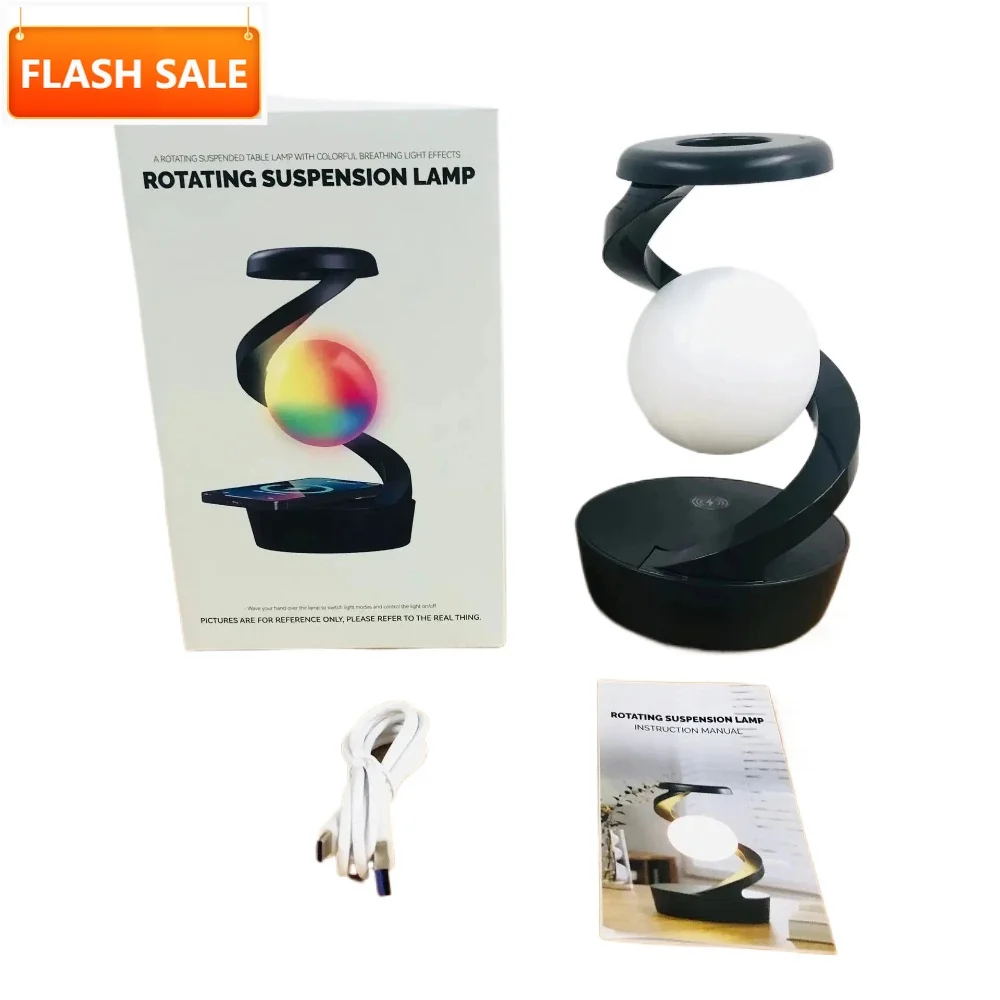 Rotating Sunset Projection Lamp with 3W Wireless Charger, Touch Control & Timer, Multi-Color Night Light for Bedroom
Rotating Sunset Projection Lamp with 3W Wireless Charger, Touch Control & Timer, Multi-Color Night Light for Bedroom
