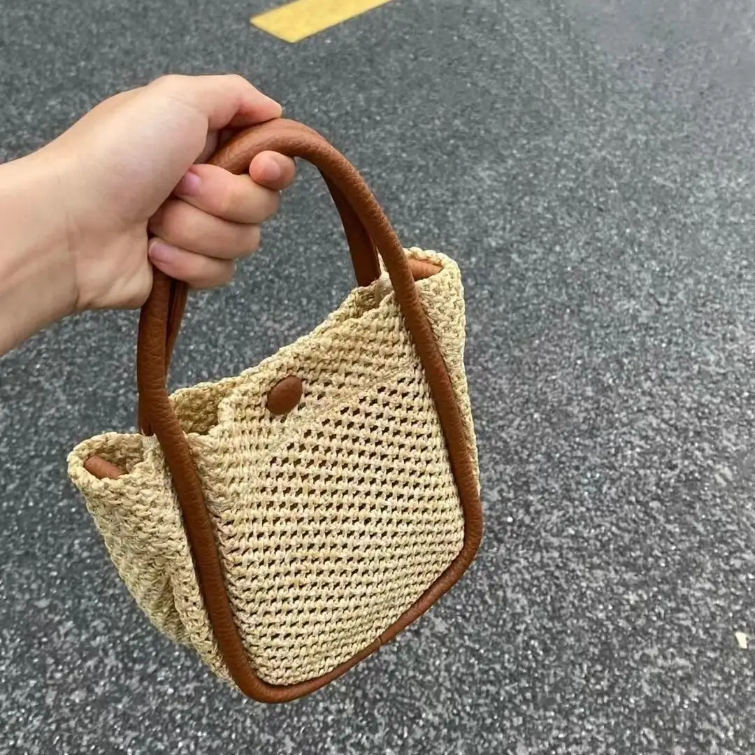 Women Bag French Summer Plant Weaving Casual Simple SOFT Shoulder Bag Handbag Pures And Bags Crossbody
Women Bag French Summer Plant Weaving Casual Simple SOFT Shoulder Bag Handbag Pures And Bags Crossbody