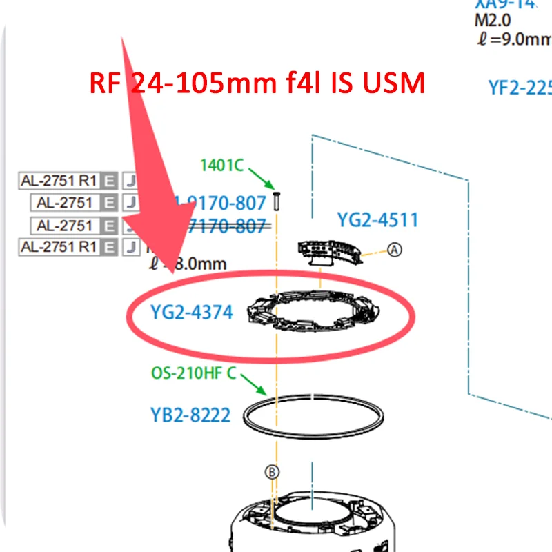 Новая основная плата, материнская плата, запасные части для объектива Canon RF 24-105 мм F4L IS USM
Новая основная плата, материнская плата, запасные части для объектива Canon RF 24-105 мм F4L IS USM