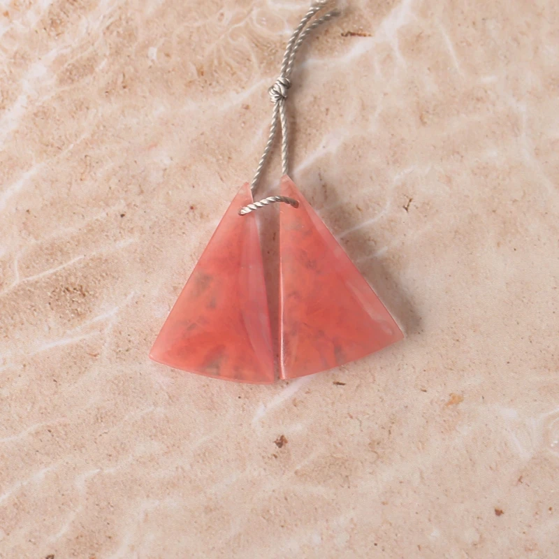 Бусины ручной работы из вулкана и вишневого кварца 25x16x4 мм 2,9 г, милые модные ювелирные изделия, ожерелье, аксессуары
Бусины ручной работы из вулкана и вишневого кварца 25x16x4 мм 2,9 г, милые модные ювелирные изделия, ожерелье, аксессуары