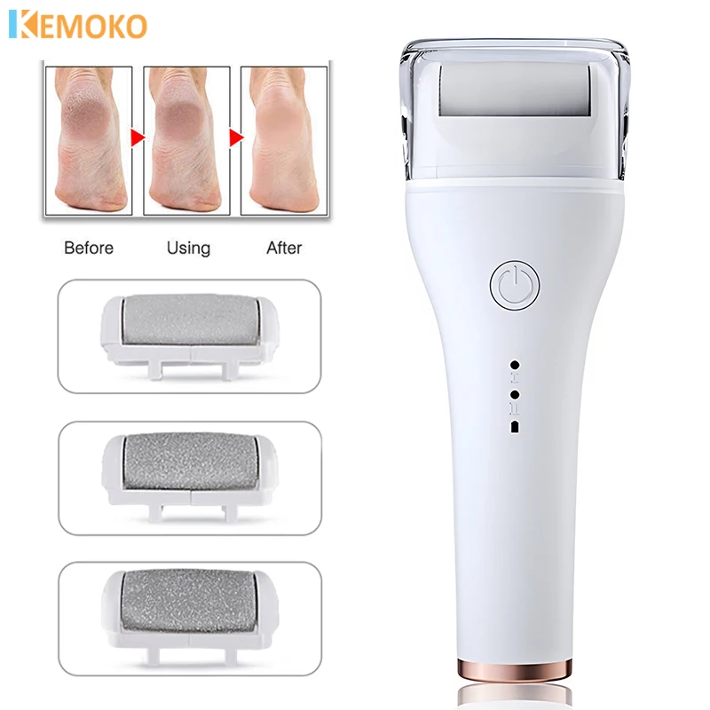 Electric Foot Grinder IPX6-Waterproof Foots Beauty Device Pedicure Machine Rechargeable Remove Body's Dead Skin&Calluses
Electric Foot Grinder IPX6-Waterproof Foots Beauty Device Pedicure Machine Rechargeable Remove Body's Dead Skin&Calluses