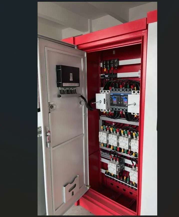 High Quality Fire Electrical Control Device Mechanical Emergency Soft Start Cabinet Star Triangle Cabinet Fire Cabinet
High Quality Fire Electrical Control Device Mechanical Emergency Soft Start Cabinet Star Triangle Cabinet Fire Cabinet