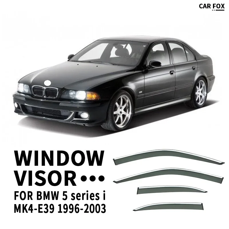 For BMW 5 Series MK4-E39 1996-2003 Window Visor Vent Shades Ventvisor Wind Deflectors Visor Rain Guard Shades Visor Body Kit
For BMW 5 Series MK4-E39 1996-2003 Window Visor Vent Shades Ventvisor Wind Deflectors Visor Rain Guard Shades Visor Body Kit