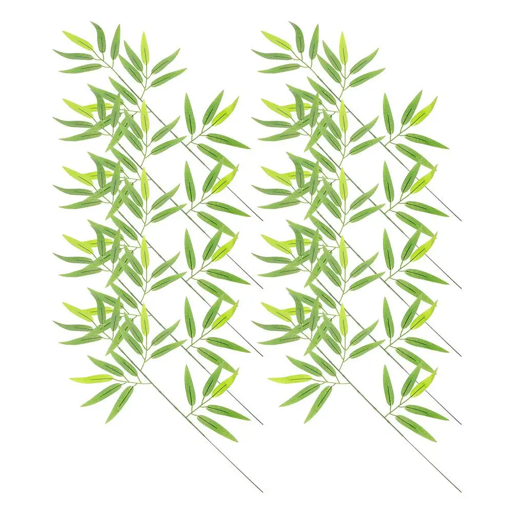 20 Pcs Bamboo Leaf Decoration Home Branch Artificial Plants Indoor Fake Bambooo Cloth
20 Pcs Bamboo Leaf Decoration Home Branch Artificial Plants Indoor Fake Bambooo Cloth