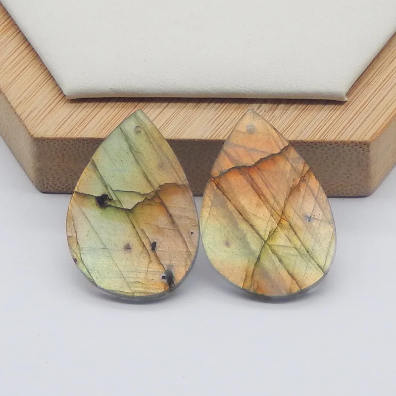 Натуральные бусины из лабрадорита в форме капли для изготовления украшений, бусины из натуральных камней ручной работы
Натуральные бусины из лабрадорита в форме капли для изготовления украшений, бусины из натуральных камней ручной работы