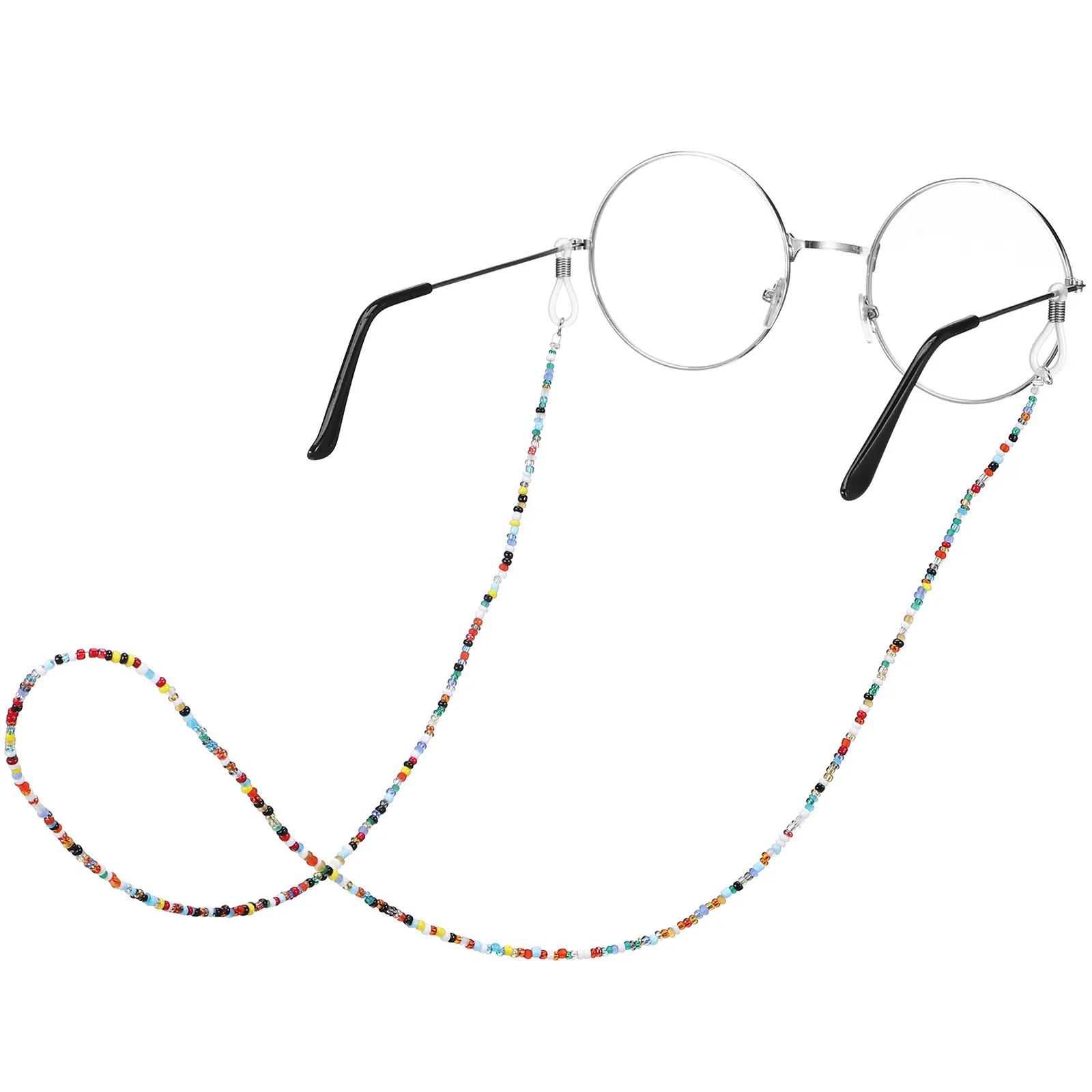 2Pcs Eyeglass Sports Lanyard Beaded Holder Strap Vintage Eyeglass Strap Metal Necklace Eyewear Accessory Glass Cord
2Pcs Eyeglass Sports Lanyard Beaded Holder Strap Vintage Eyeglass Strap Metal Necklace Eyewear Accessory Glass Cord