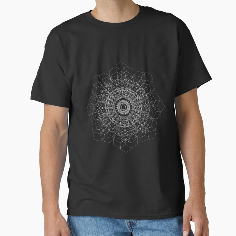 Hexagon Black Flower of Life (1017) Sacred Geometry Symbol Gift t shirt Large size Tops Graphic Print men's Clothes
Hexagon Black Flower of Life (1017) Sacred Geometry Symbol Gift t shirt Large size Tops Graphic Print men's Clothes