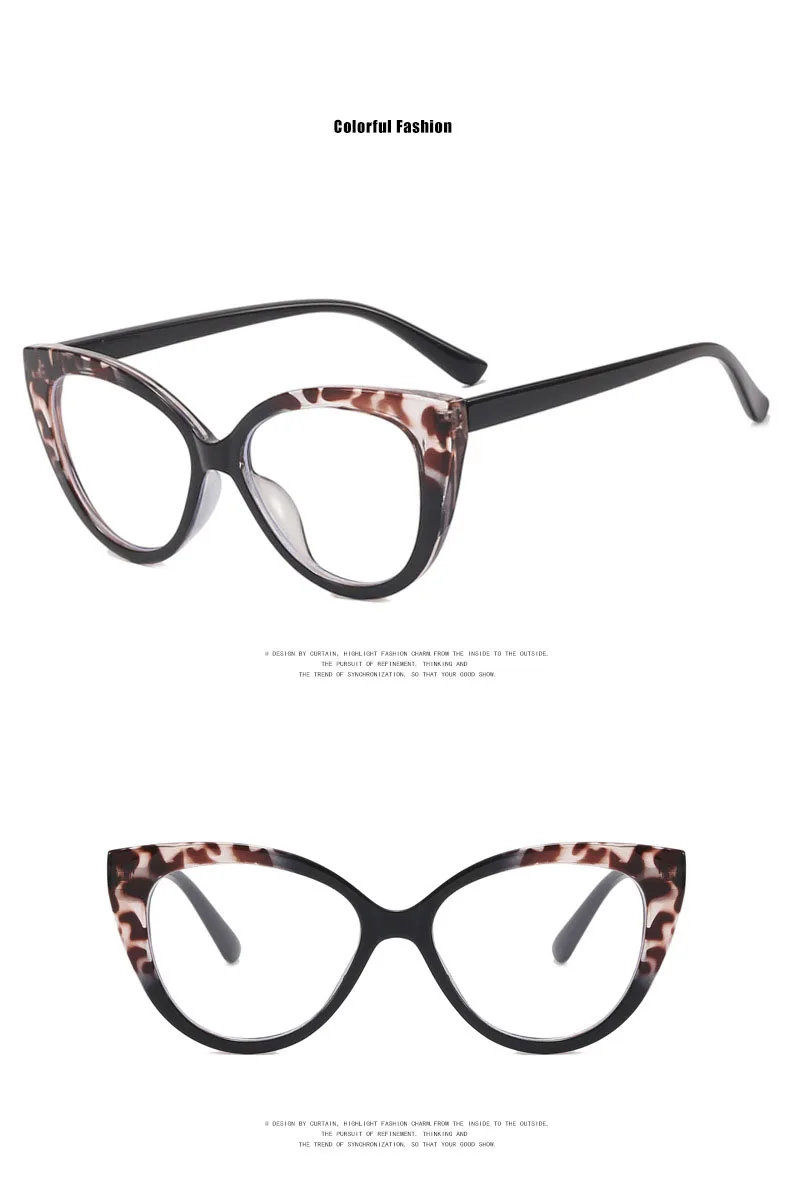 Stylowe okulary kocie oczy w kolorowych oprawkach – korekcyjne dla krótkowzroczności i do czytania 42 S5e6c7fa1759a4f11b8ae76011ac004548